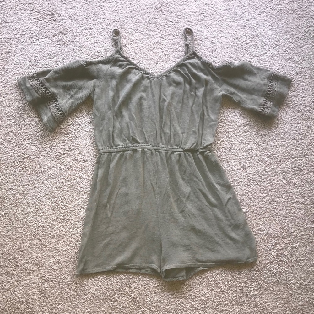 Off the shoulder romper